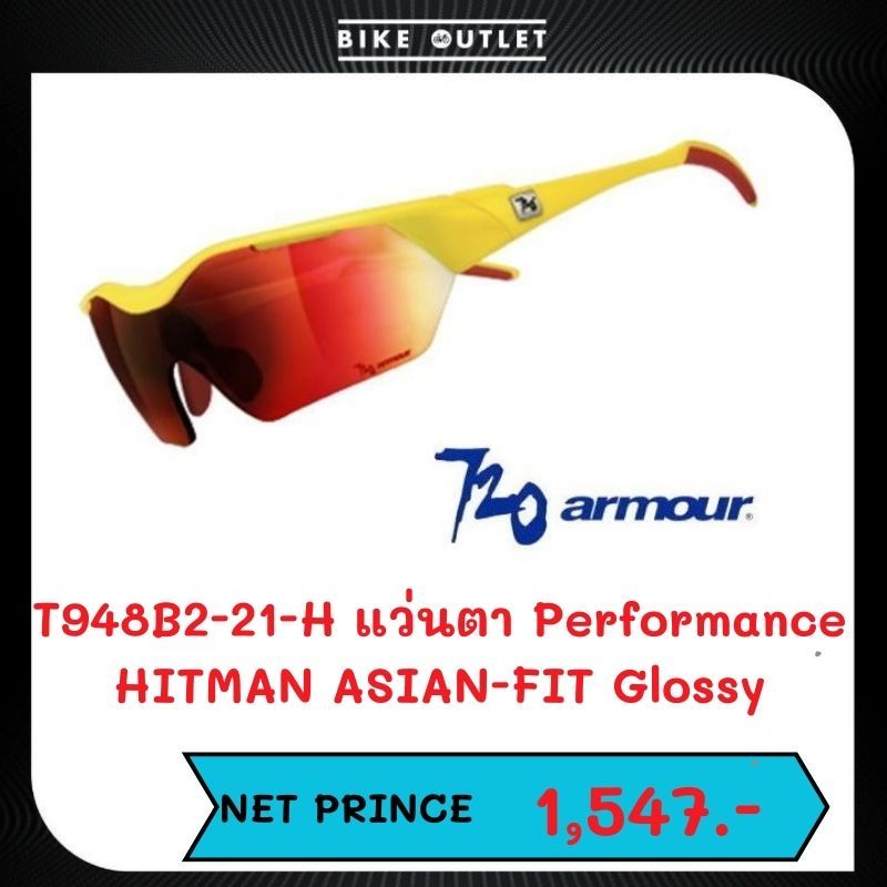 แว่นตาจักรยาน 720 Armour รุ่น HITMAN ASIAN-FIT Glossy