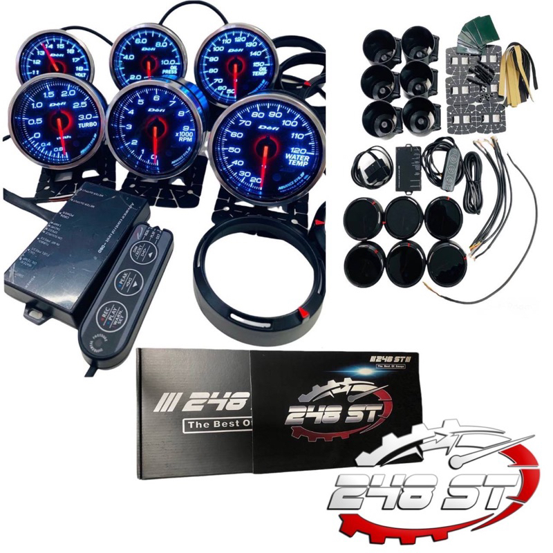Defi248ST-OBD2 เทียบแท้งานดีที่สุด***(แจ้งรุ่นรถก่อนสั่งซื้อ)