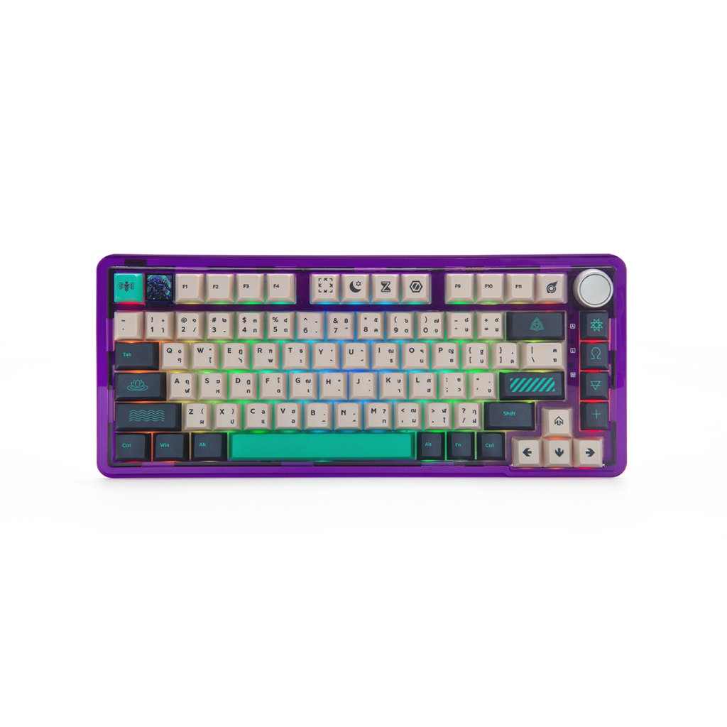 LOGA GAMING KEYBOARD YAKSA PRO MAIYARAP EDITION TRI-MODE 75% CHATAI SWITCH - TACTILE (GMK-001010)