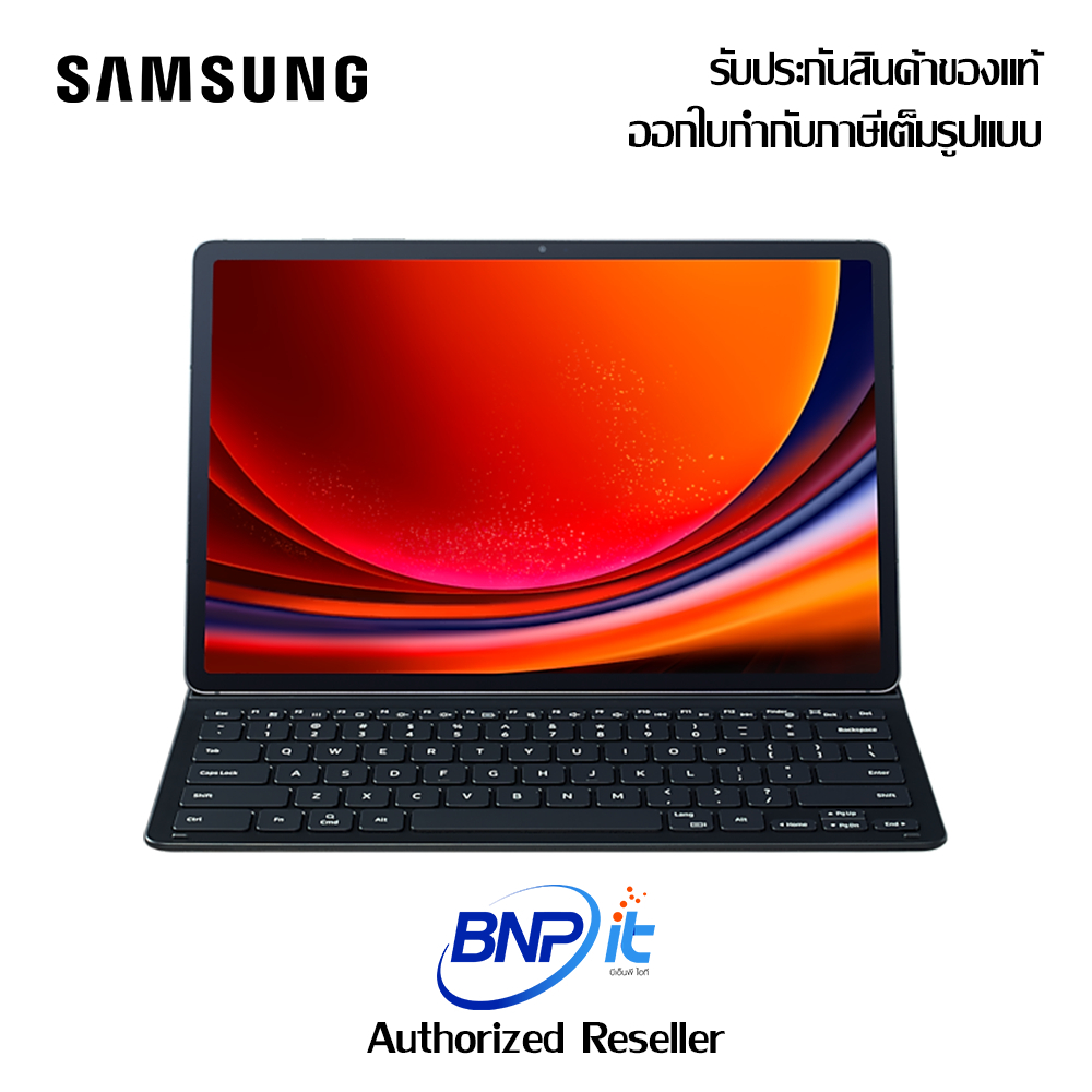 เคสพร้อมคีย์บอร์ด Book Cover Samsung Galaxy Tab S9 Ultra / S8 Ultra  (14.6") Keyboard Slim TH-ENG ของแท้