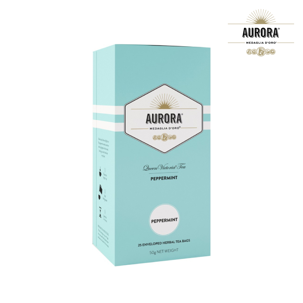 Aurora Tea Peppermint 50g 1 กล่อง 25 ซอง