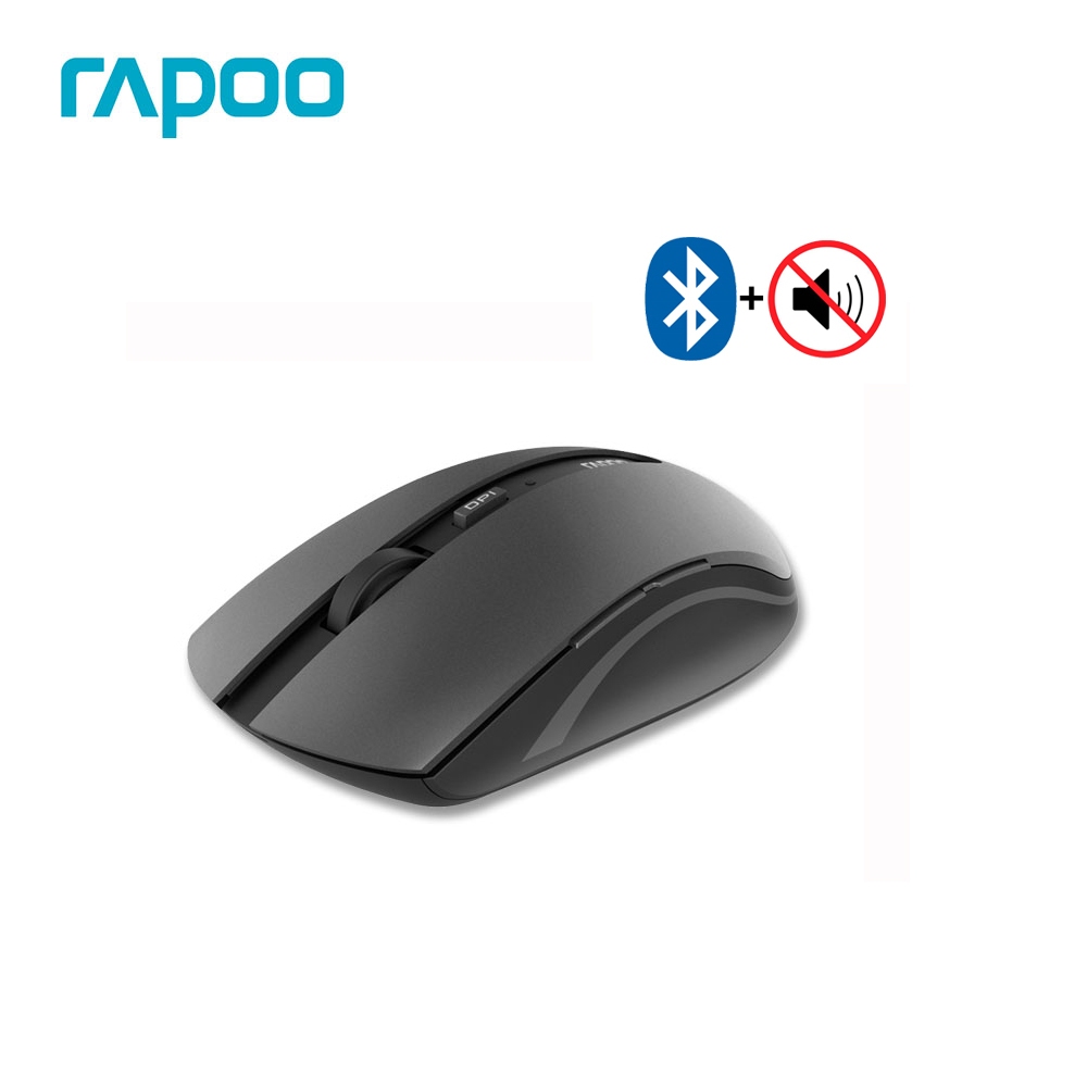 RAPOO 7200M Multi-mode Wireless Mouse  (MS-M7200-DG)