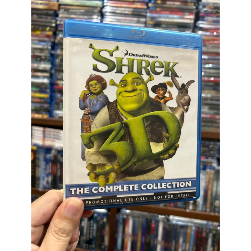 4 Films : Shrek : Blu-ray แท้ ดูได้ทั้ง 2d/3d