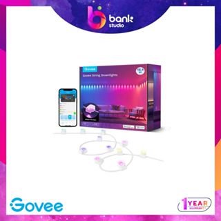 (ประกัน 1ปี) ไฟแต่งห้อง Govee RGBIC String Downlights 5m