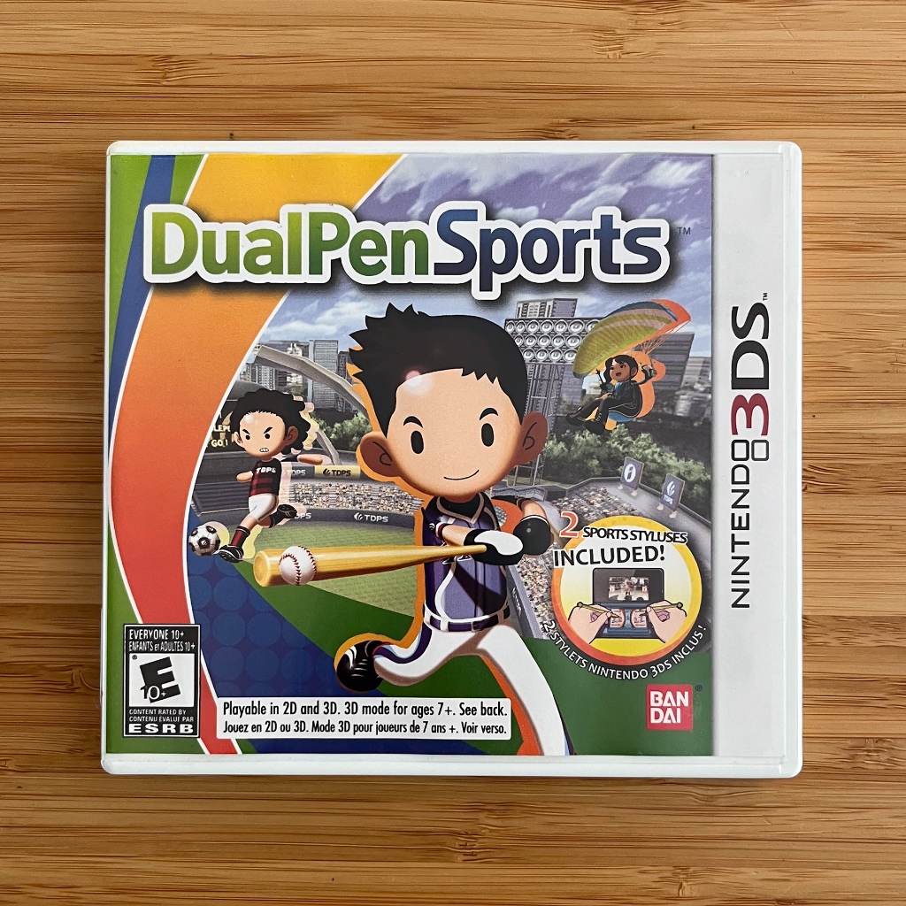 ตลับแท้ Nintendo 3DS : DualPen Sports มือสอง โซน US พร้อม Sports Stylus 2 ด้าม