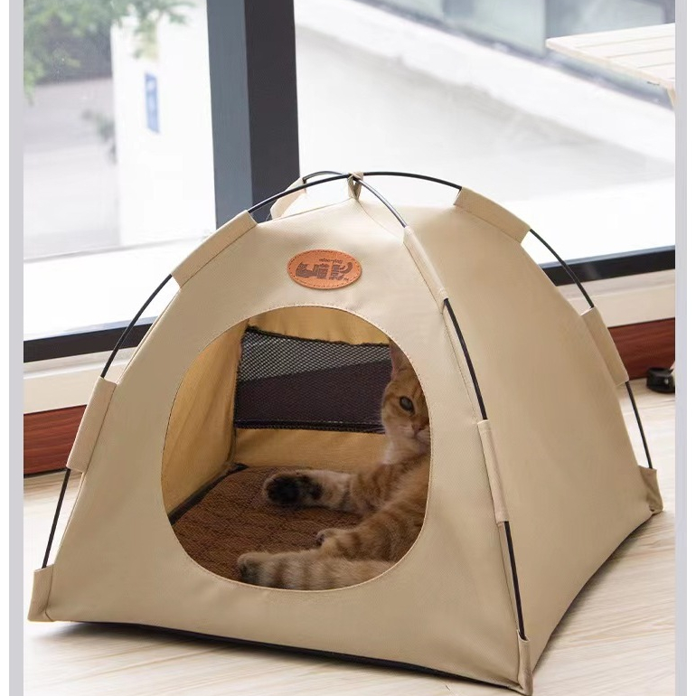 เต็นท์สัตว์เลี้ยง คอกแมว พร้อมเบาะ พับได้ถอดง่าย - รูปที่ 2