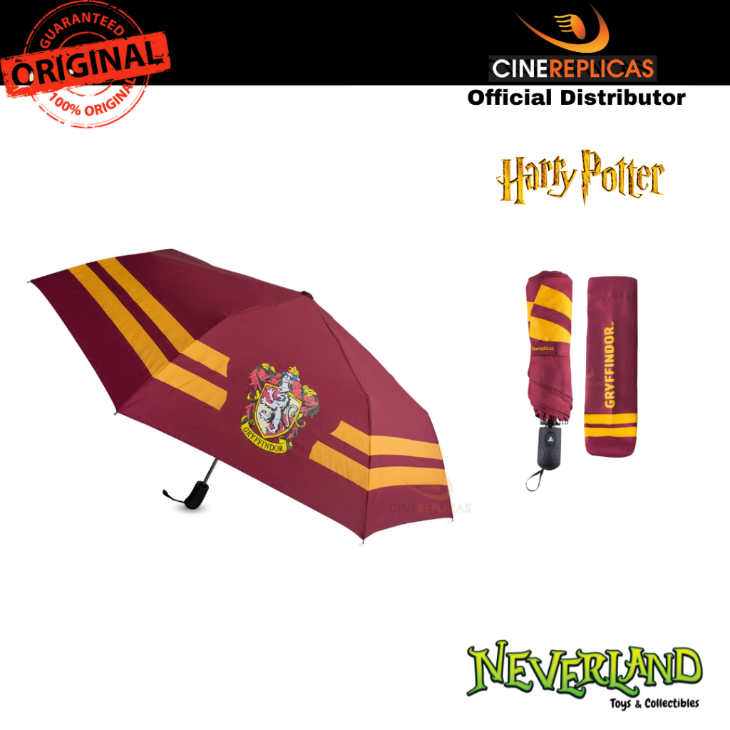 (Cinereplicas ) Harry Potter Gryffindor Umbrella Cinereplicas Wizarding World