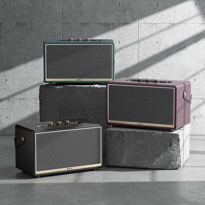 AJ ลำโพงบลูทูธ รุ่น X30 / X20 / X10 กำลังขับ 80W RMS ระบบเสียง 2.2 เบสหนัก เสียงนุ่มลึก ดีไซน์สวย คล