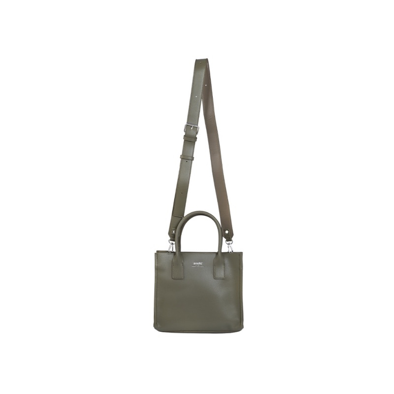 anello กระเป๋าโท้ท tote bag size Medium รุ่น GENTLE AGT0742Z สีเขียว OLIVE (ราคาเต็ม 2,300บาท)