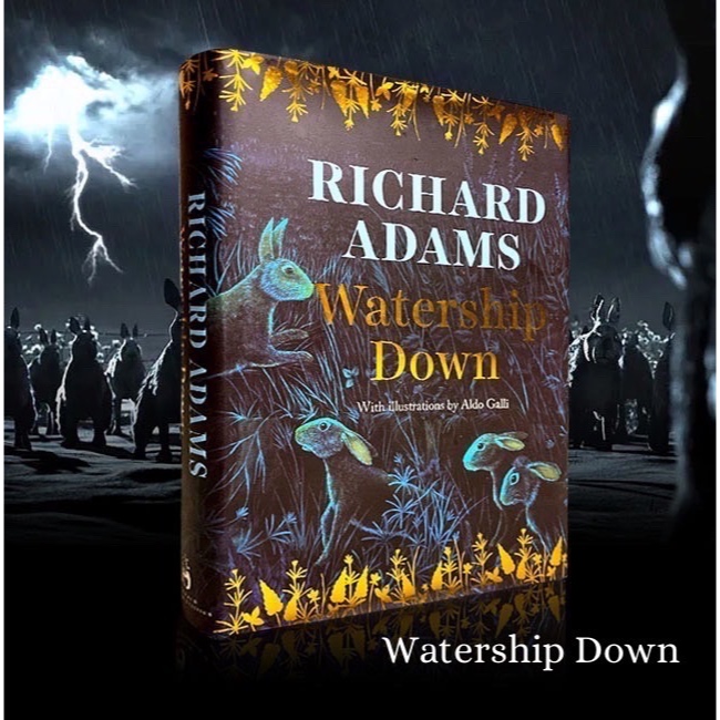 Watership Down by Richard Adams illustration by Aldo Galli หนังสือ ยุทธการทุ่งวอเตอร์ชิป novel book วรรณกรรม