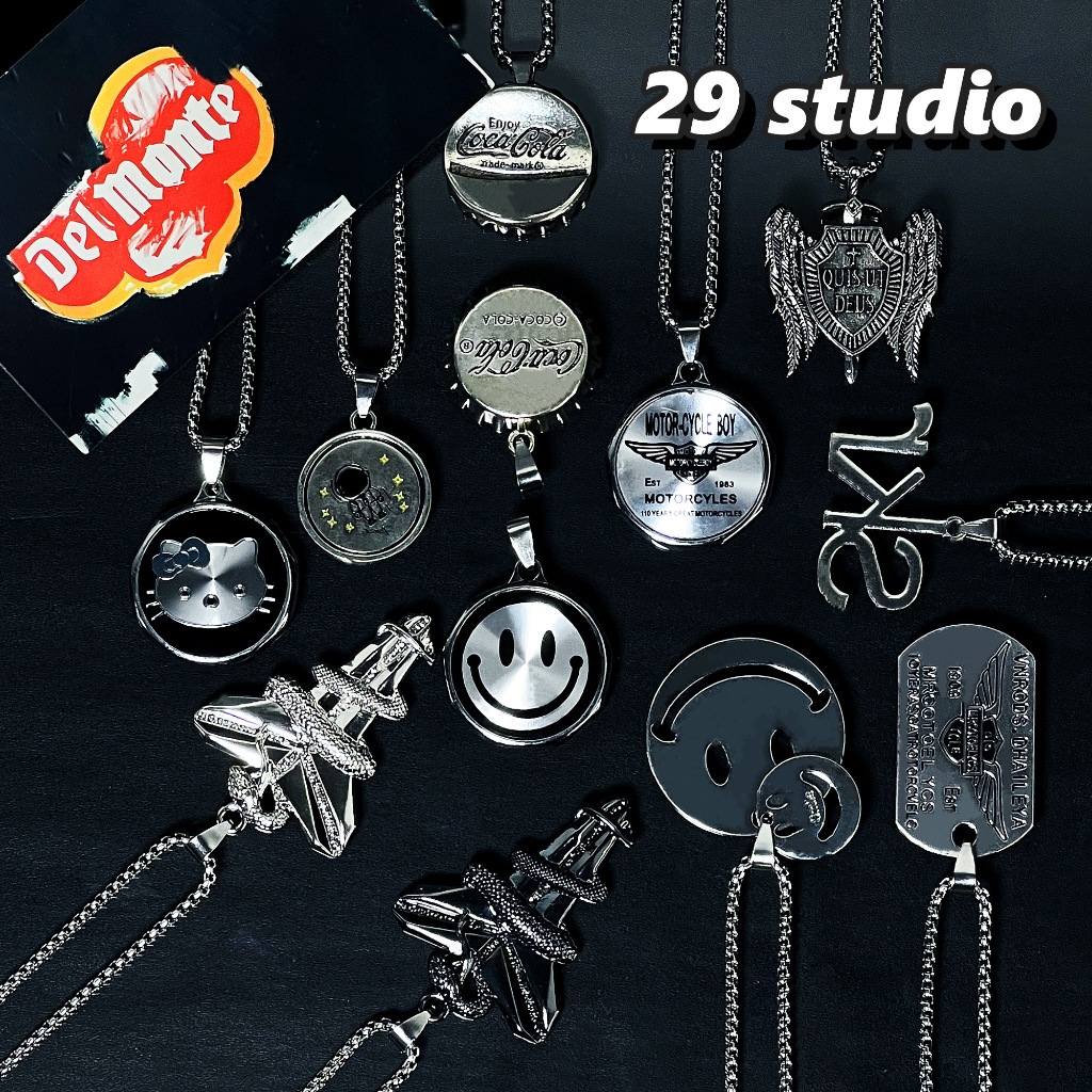 คอลเลกชันสร้อยคอแฟชั่น สร้อยคอคุณภาพสูงจากร้านเฉพาะ 29 บาท มีหลากหลายสไตล์ ฮิปฮอป พังค์ เกาหลี น่ารัก หนุ่มแกร่ง