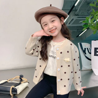 พร้อมส่ง เสื้อกันหนาวไหมพรมเด็ก สเวตเตอร์ งานดีน่ารักมาก เสื้อแฟชั่นเด็กผู้หญิง