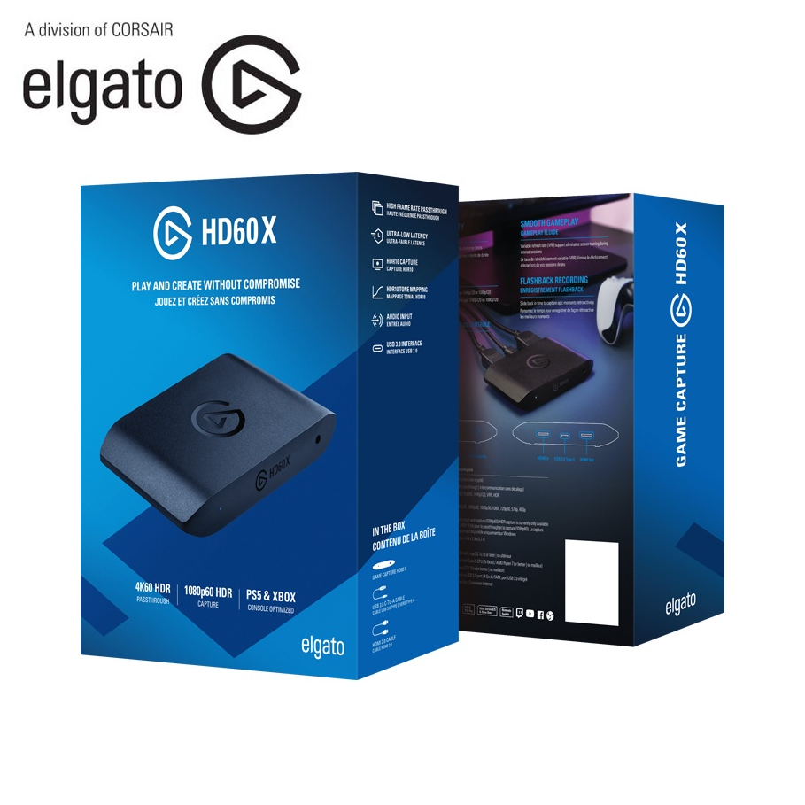 ELGATO Streaming GAME CAPTURE HD60 X - 10GBE9901