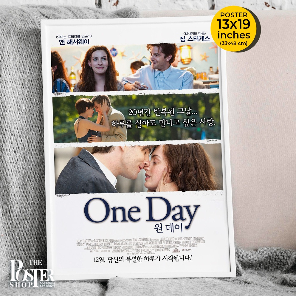 One day Poster วันเดียว วันนั้น วันของเรา Anne Hathaway, Jim Sturgess