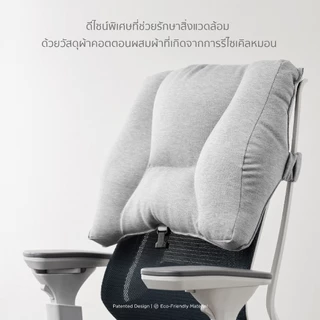mr.big หมอนรองหลังรุ่น REBACKA