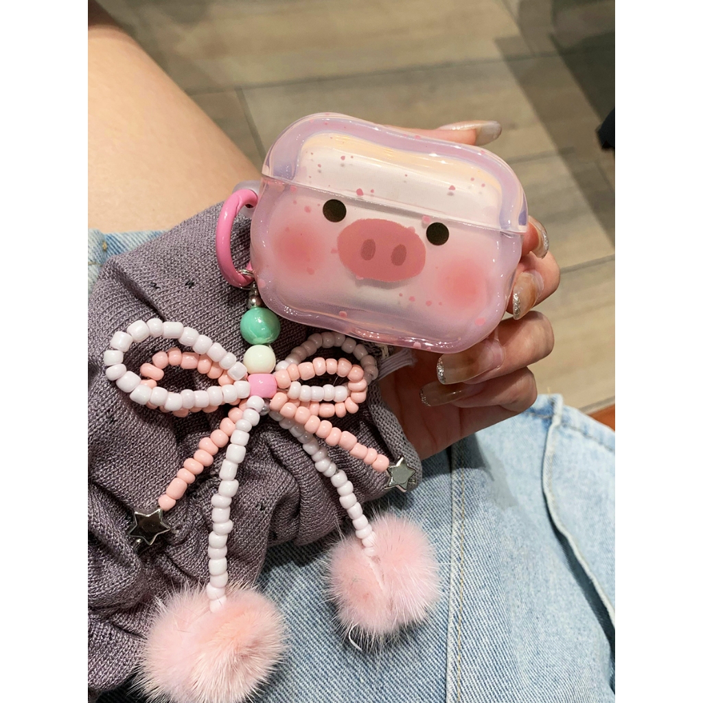 เคส airpods 4 3 case ลูกหมู การป้องกันการตก imd airpods 2023 Airpods gen1 Pro 2 soft case