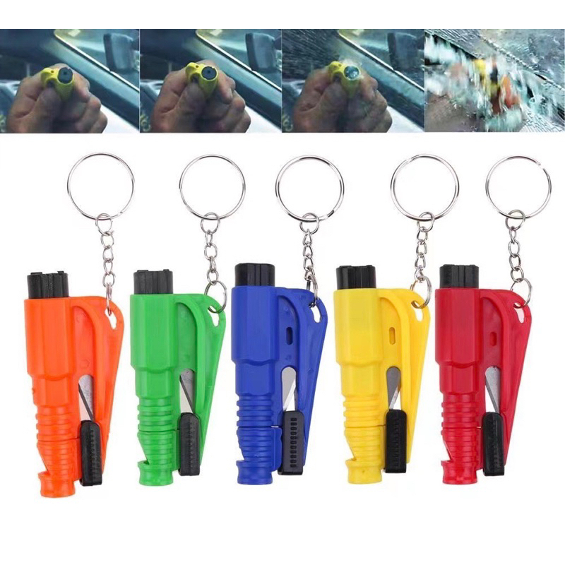พวงกุญแจทุบกระจก พวงกุญแจกู้ภัย รหัส KG001 พร้อมส่ง ราคาถูก