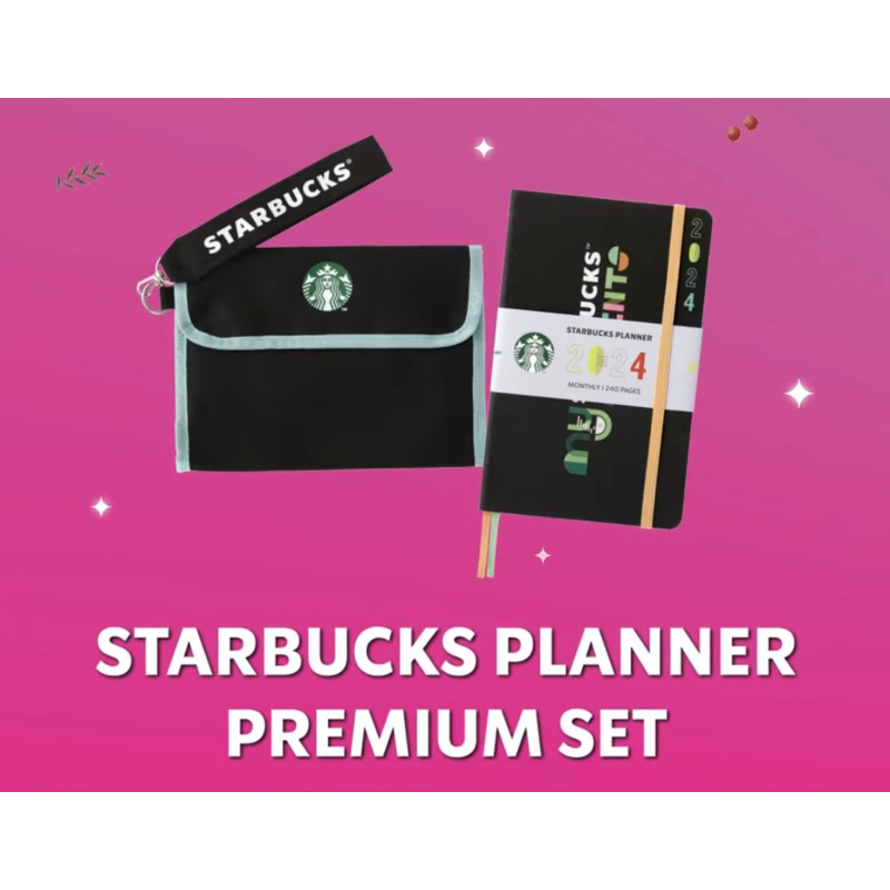 Starbucks planner 2024 Premium set