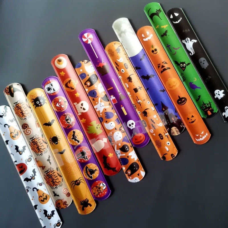 ส่งไวจาก กทม. สายรัดข้อมือ งานปาร์ตี้ ลวดลาย ฮาโลวีน (สุ่มลาย) - รูปที่ 2