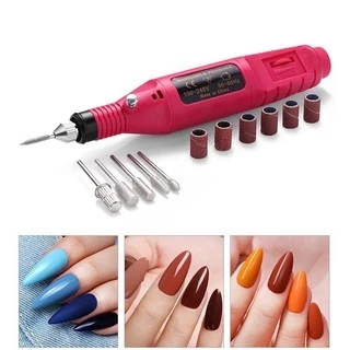 💖พร้อมส่ง💖เครื่องเจียเล็บไฟฟ้า 20000RPM เครื่องเจียรเล็บ เครื่องตะไบเล็บไฟฟ้า มืออาชีพ ชาร์จ เจียรเล็บต่อ แต่งเล็บ