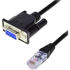 Cable RS232 db9 F TO RJ45 M (1.8M)