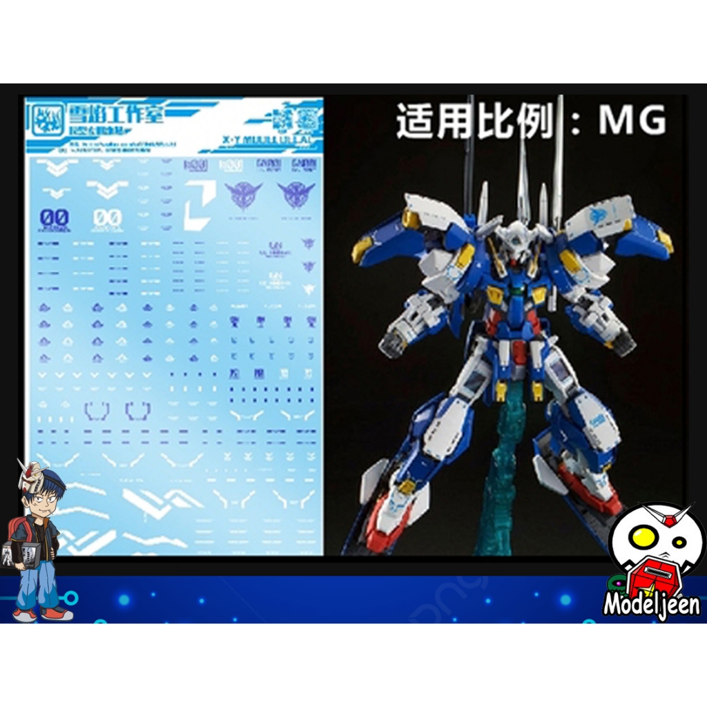 (X-Y model) Water Decal 047 MG1/100 GUNDAM AVALANCHE EXIA