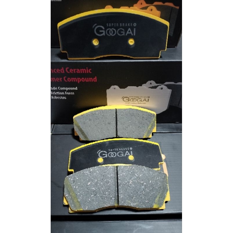 ผ้าเบรค AP-5000 RACING / CP 5200 -4 pot  GOOGAI TIGER 500 /KIRIN-650 องศา - รูปที่ 3