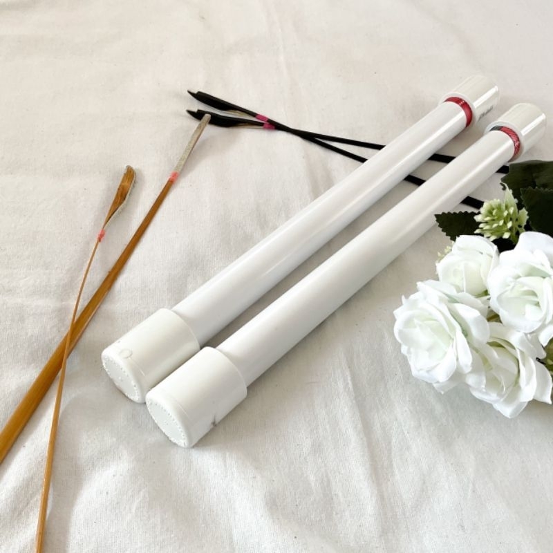 Newออกใหม่กระบอกไม้ขิมลูกคุณหนูขาวล้วน