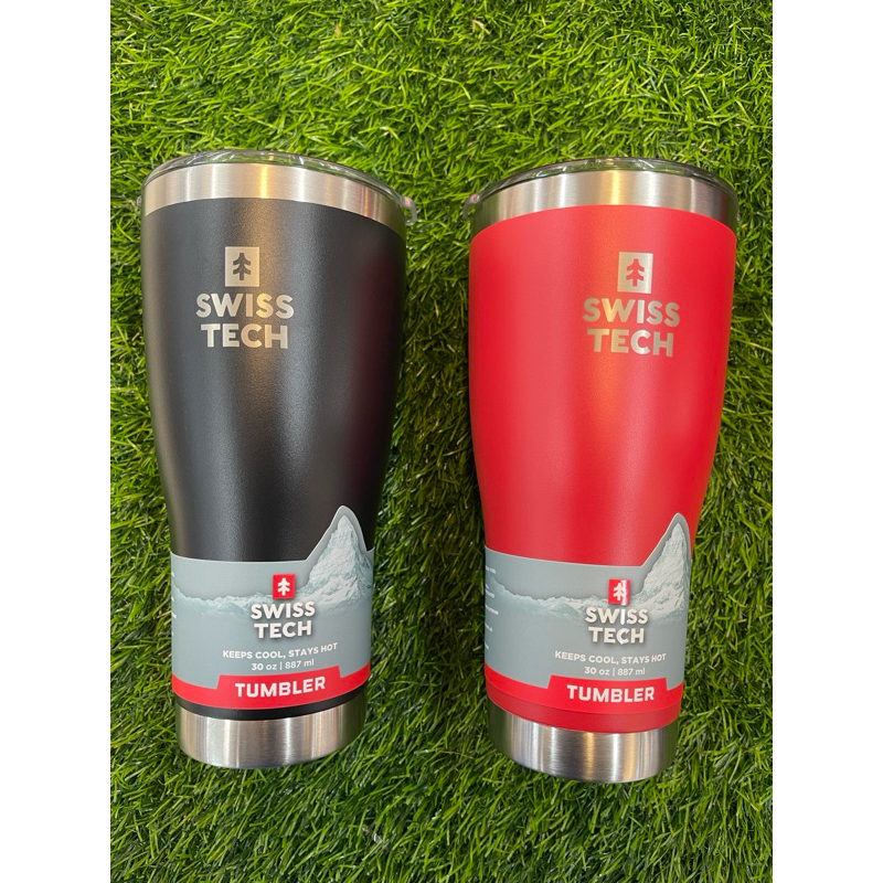 ของแท้พร้อมส่ง แก้วสแตนเลสเก็บความเย็น-ร้อน SWISS TECH 30oz