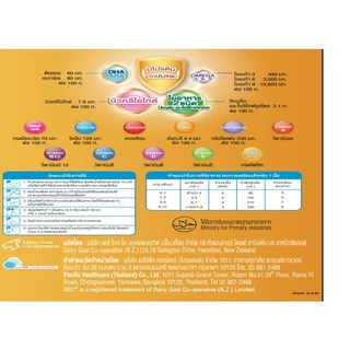 ดีจี1 แอดวานซ์ โกลด์ อาหารทารกเตรียมจากนมแพะ ขนาด 400 กรัม (3 กระป๋อง)