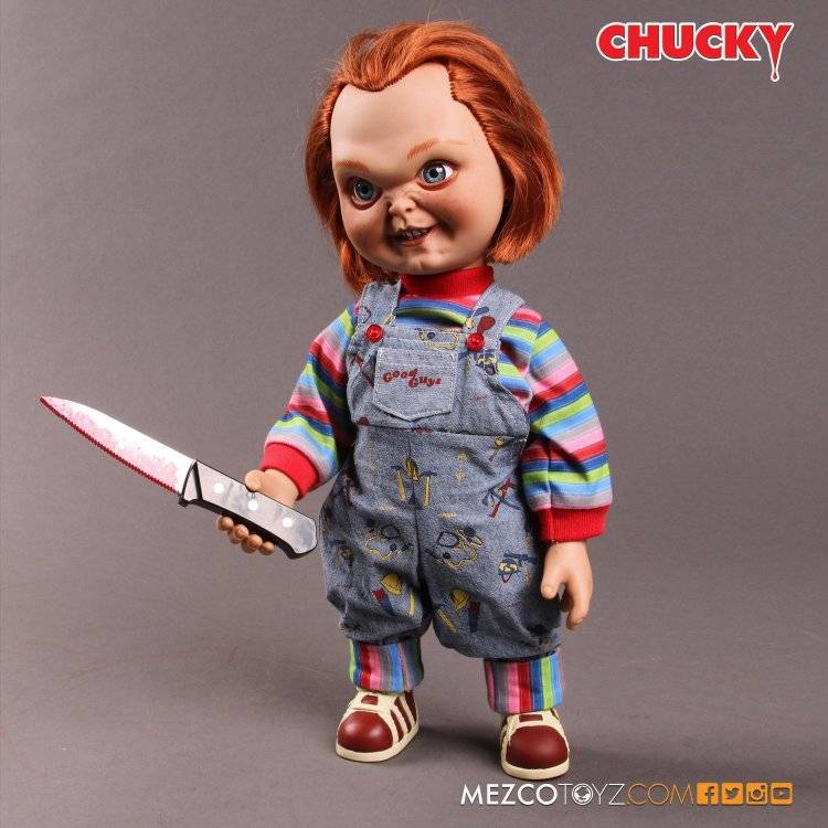 Mezco Toyz 15" : CHUCKY Child's Play: Talking Sneering Chucky