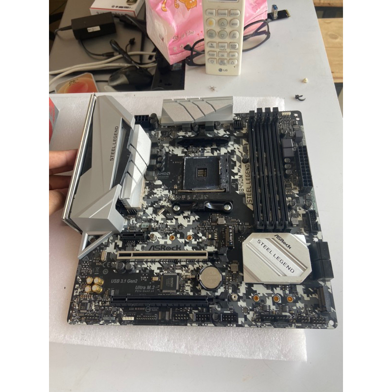 r5 3600+b450m steel มือสอง