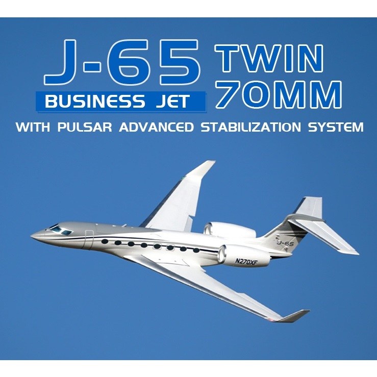 เครื่องบินเจ็ท Xfly J-65 Twin 70mm EDF Business Jet