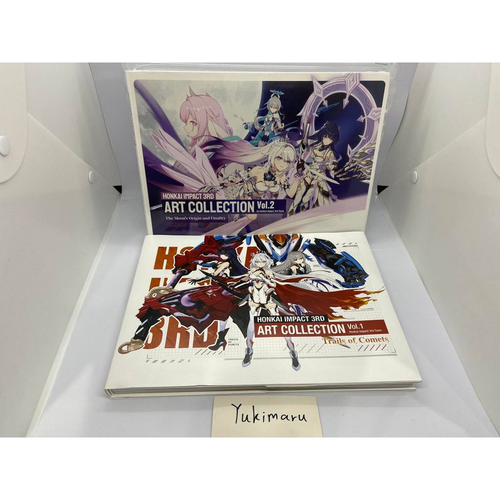 [English]Honkai Impact 3 Art Collection book Vol.1-2 หนังสือ ฮงไค อาร์ทบุ๊ค