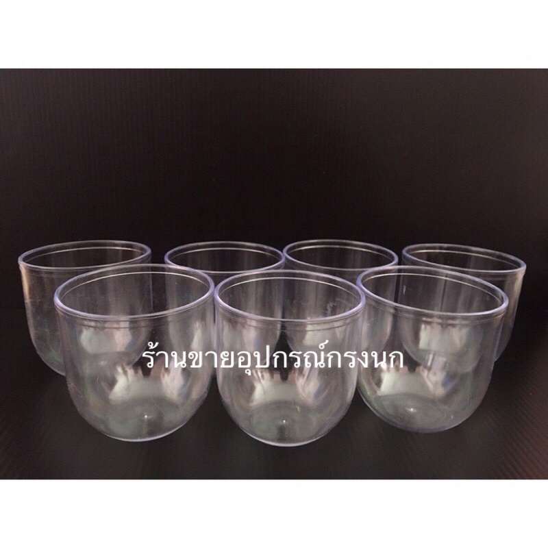 ถ้วยน้ำพลาสติก ถ้วยอาหารนก