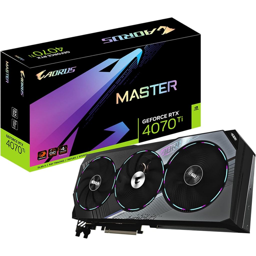 GIGABYTE AORUS RTX4070 Ti Master 12GB GDDR6