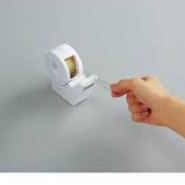 KOKUYO เครื่องตัดเทปกาวหัวดูด Handy Type ยึดกับพื้นผิวแนวนอนแน่น สามารถใช้งานได้ด้วยมือเดียว มี 2 ขนาด