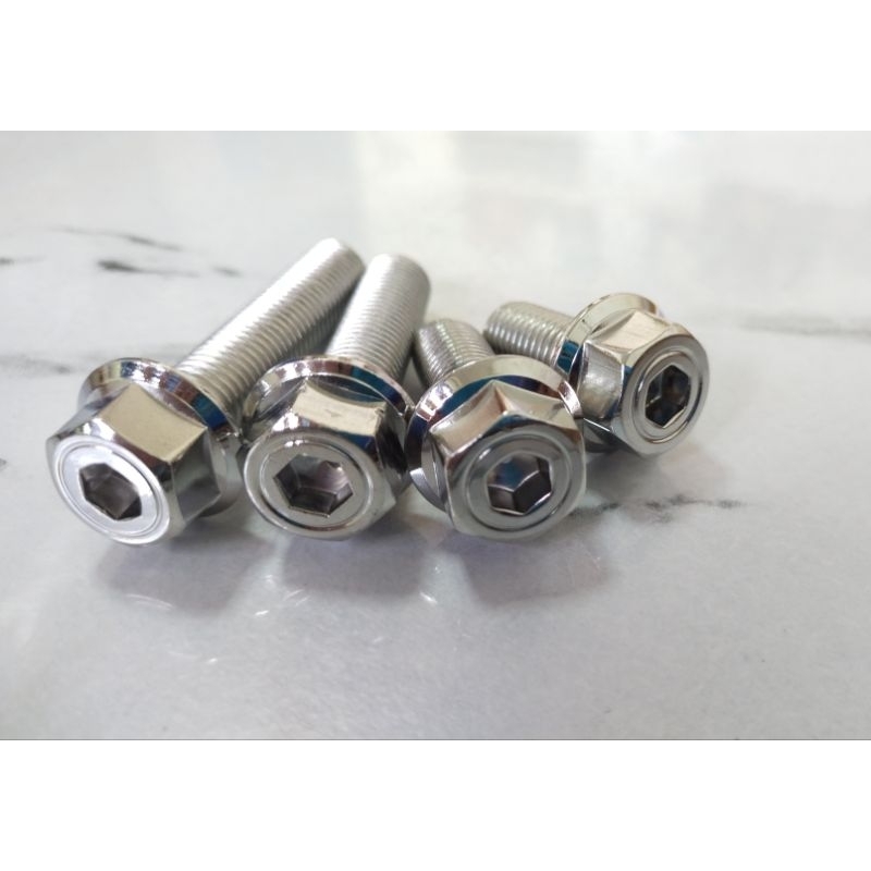 น๊อตหัวเหลี่ยมโกโร่ เกลียวเบอร์ 14 M.10/m.8/M 6/m.5