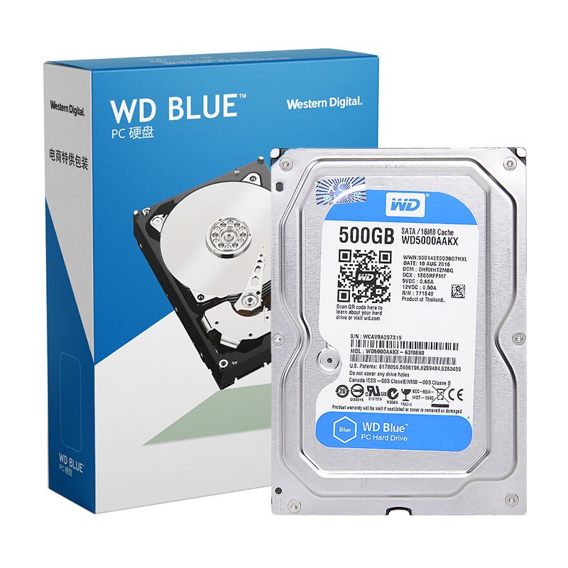 ฮาร์ดดิส WD HDD 500GB สต๊อกมือสอง Seagate ฮาร์ดดิสแมคคานิคในสต็อก ราคาพิเศษ จำนวนจำกัด 1,000 ชิ้น สภาพดีและแพ็คเกจฮาร์ดด