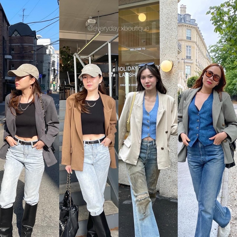 “WOOL” high quality suits (650฿ฟรีส่ง) รุ่นพิเศษ!! สูทผ้าผสมวูล เนื้อผ้าหนา นุ่ม เนื้อผ้าดีมากๆเลยนะคะ ทรงสวย tshop