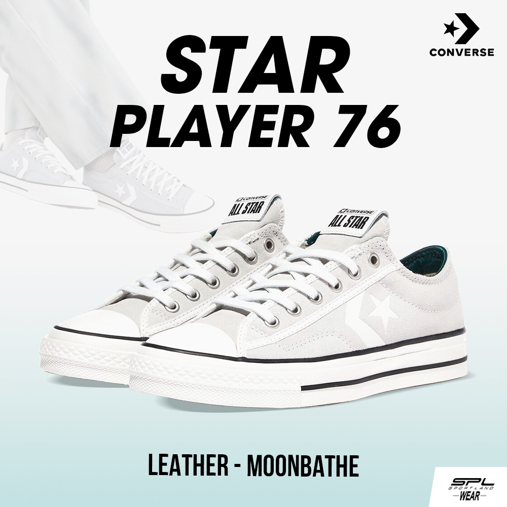 Converse รองเท้าผ้าใบ รองเท้าลำลอง UX Star Player 76 Everyday Essentials OX Gery A05622CH3GYXX (3200)