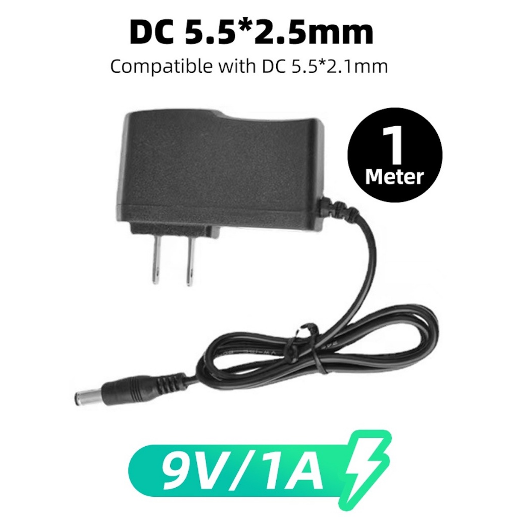 อะแดปเตอร์ สายไฟ 9V 1A