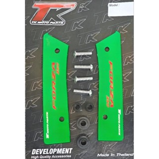 แผ่นปิดกันตก forza350 พร้อมบูชกับน็อต