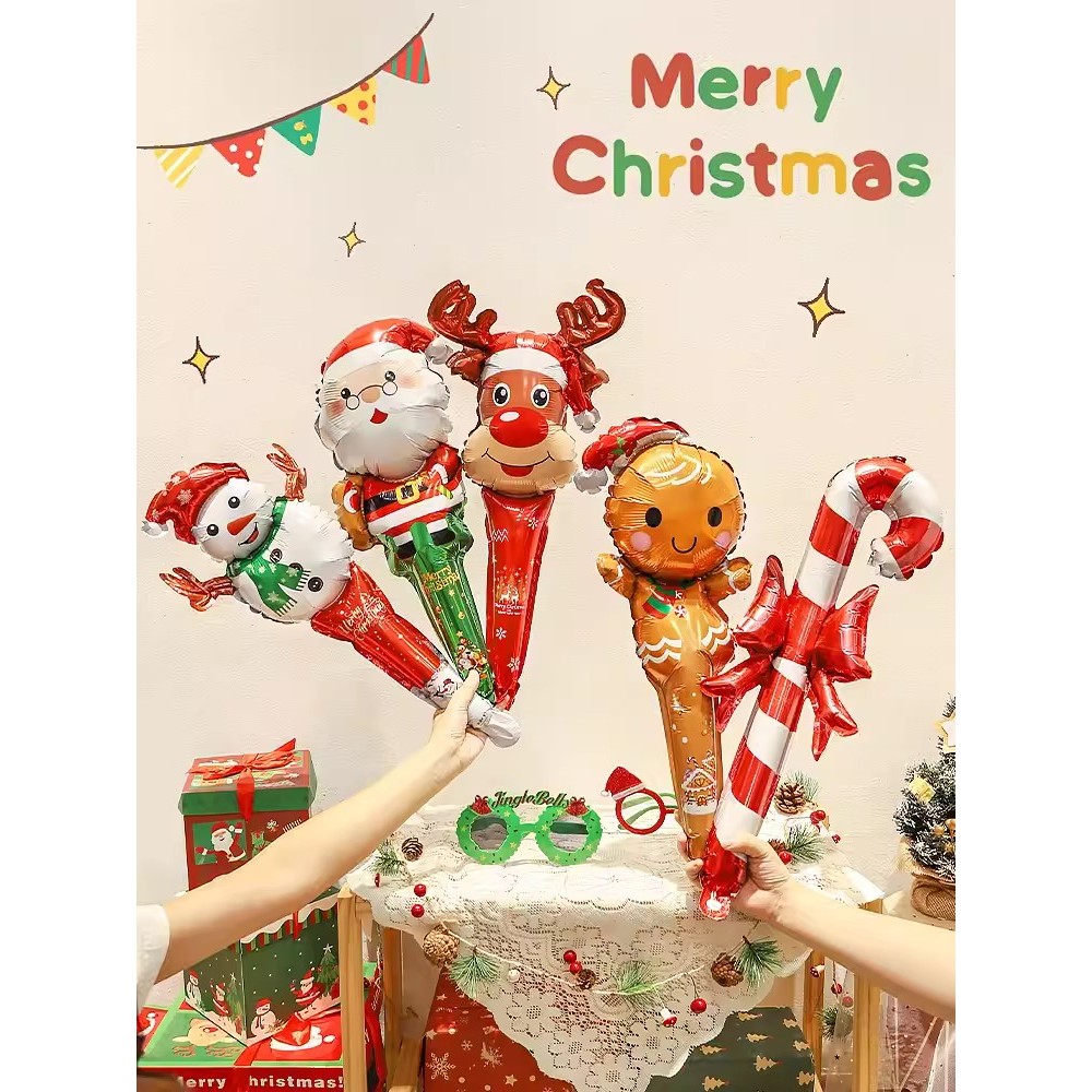 ลูกโป่งคริสต์มาส Merry Christmas