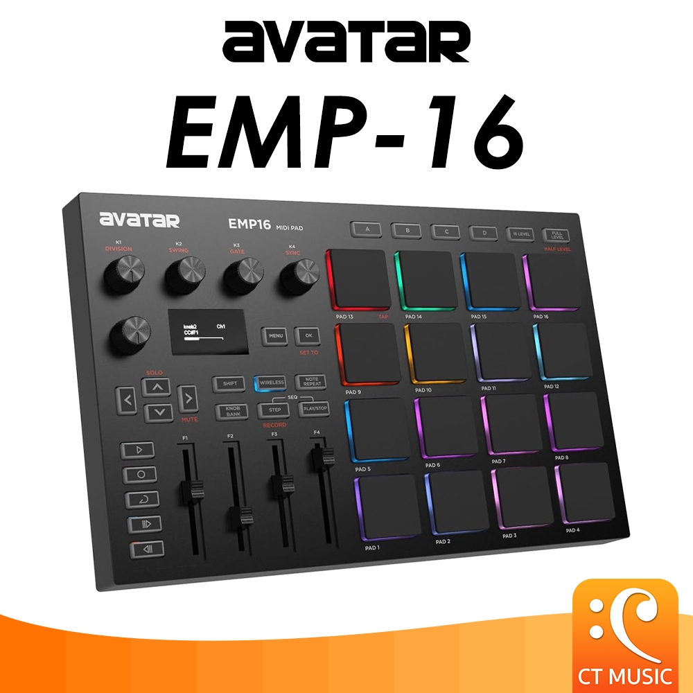 Avatar EMP-16 Easy Midi Pad Controller