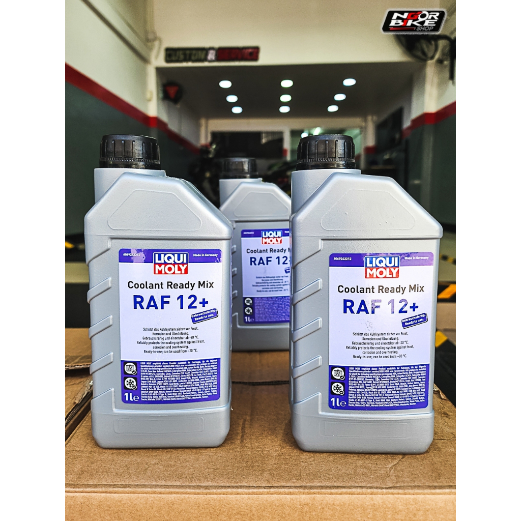 น้ำยาหล่อเย็น สูตรพร้อมใช้ Liqui Moly Coolant Ready Mix RAF 12