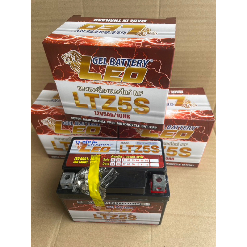 แบตเตอรี่มอเตอร์ไซค์ LEO(ลีโอ) รุ่น LTZ-5S