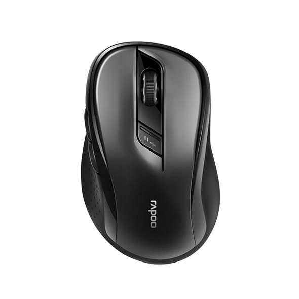 MOUSE (เมาส์ไร้สาย) RAPOO M500 MULTI-MODE WIRELESS MOUSE (MS-M500-BK) BLACK