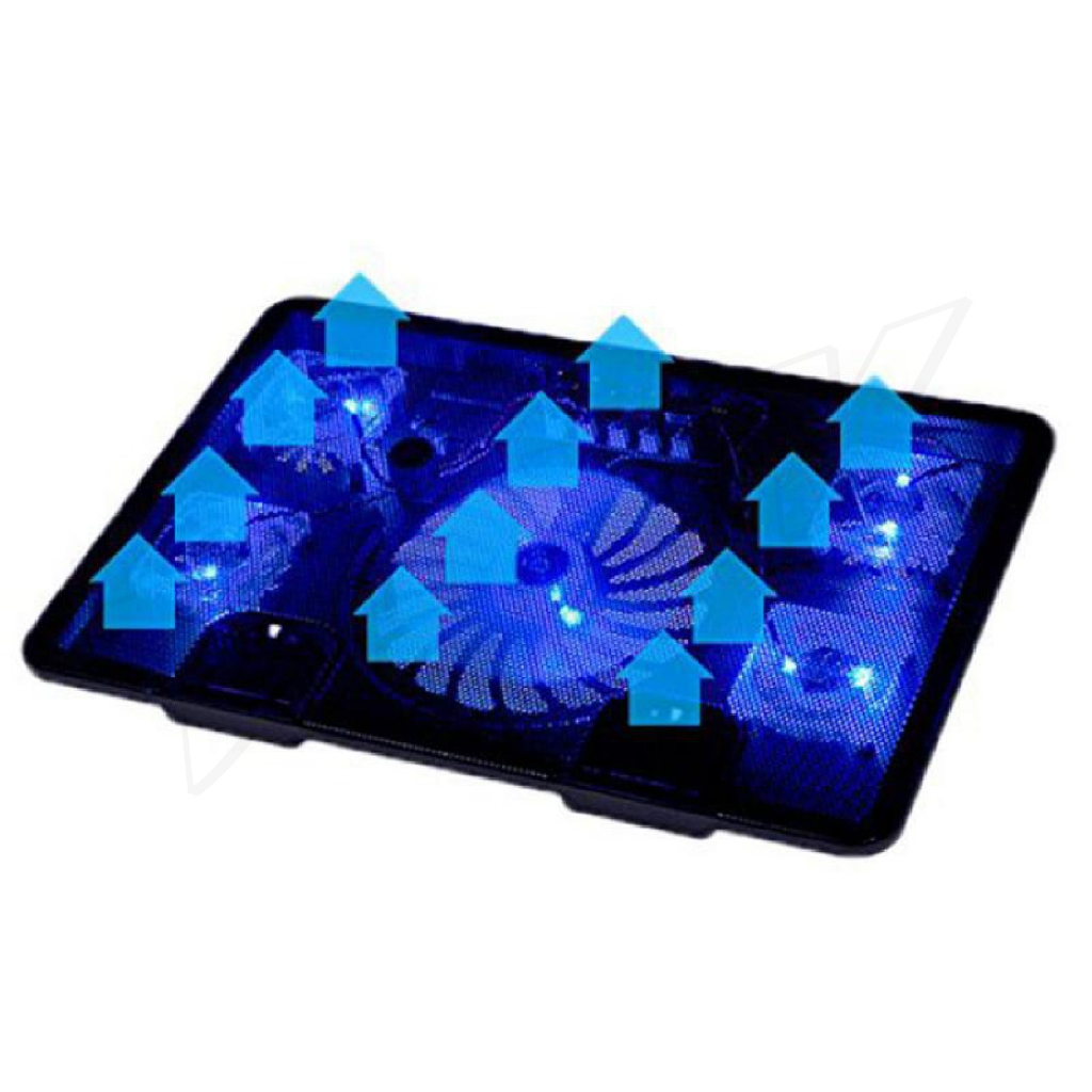 พัดลมโน๊ตบุ๊ค N191 พัดลมรองระบายความร้อน NOTEBOOK COOLINGPAD แผ่นระบายความร้อน ต่อสาย USB