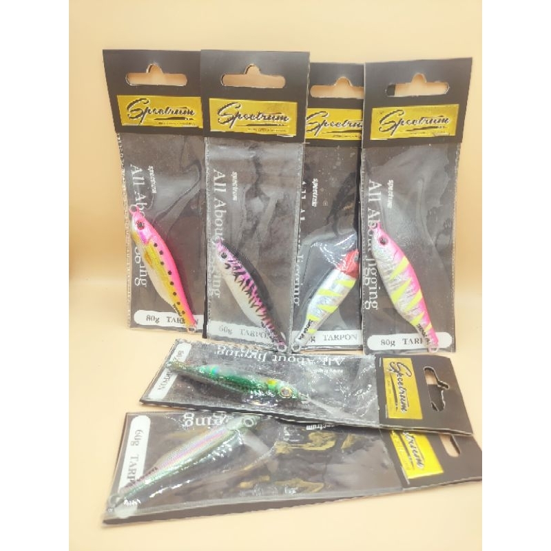 Spectrum รุ่น TARPON เหยื่อจิ๊กปลาทะเล ปลากะมง ปลาสละ ปลาอินทรี ปลาเก๋า และปลาทะเลอีกหลายชนิด